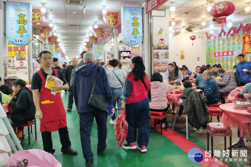 初二回娘家新春氣氛濃厚 竹圍、永安雙漁港人潮湧入