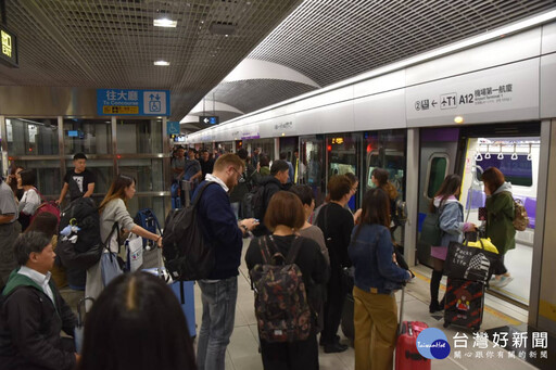 機捷2/3起調整早班加班車 每日5時30分由A1台北車站發車