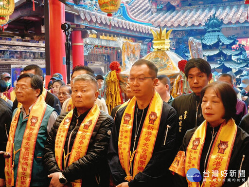 新港奉天宮開臺媽祖 十八庄遶境熱鬧起駕