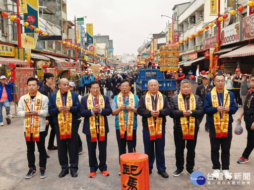 新港奉天宮開臺媽祖 十八庄遶境熱鬧起駕