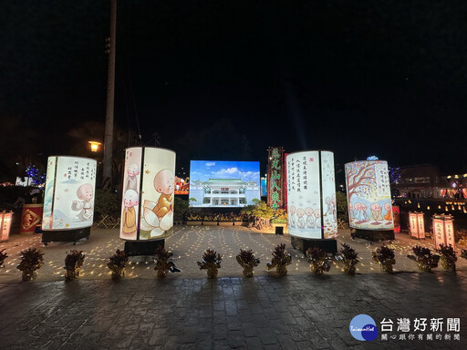 2025南投燈會 宗教燈區8家寺廟祝福慧增長