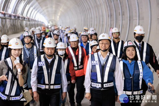 桃捷綠線地下隧道曝光 張善政：盼如期達成115年北段通車目標