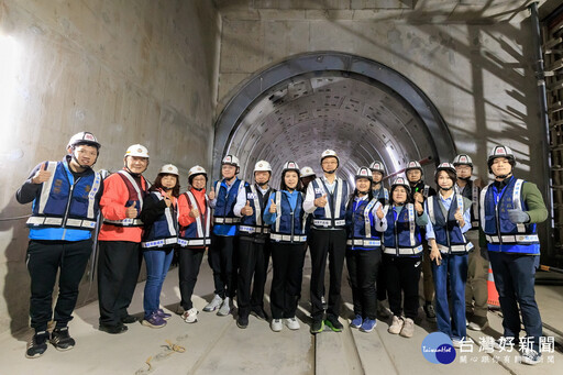 桃捷綠線地下隧道曝光 張善政：盼如期達成115年北段通車目標