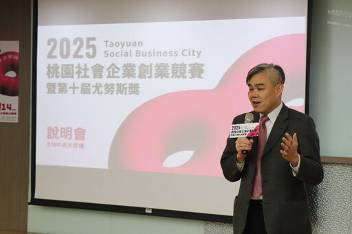 2025桃園社企創業競賽暨第十屆尤努斯獎 總獎金高達60萬，報名至4/14截止
