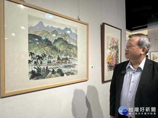 「以家之名-柯適中一家畫展」 南投文化局開闢三館場展出