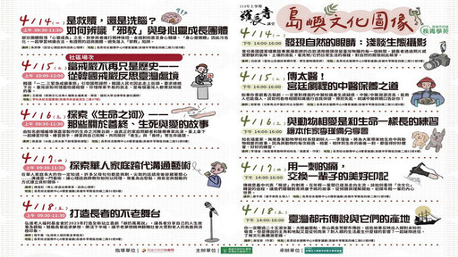 從自然生態之美到高雄都市傳說 長青學苑帶領長輩探索島嶼文化