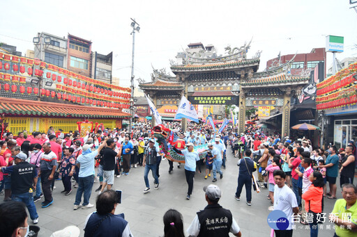 鹿港慶端陽「龍王祭」揭開序幕 「龍王」與「水仙尊王」聯袂出巡