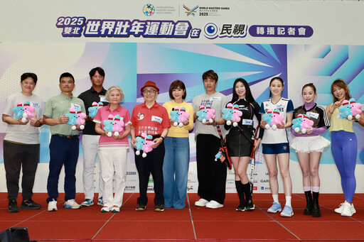 2025雙北世壯運轉播看民視! 周思齊、高國輝與陳美鳳號召全民熱情應援