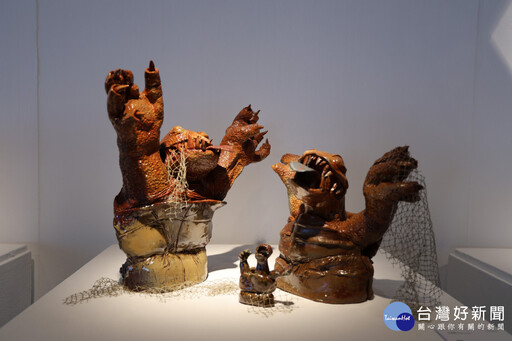 鶯歌高職師徒制暨畢業成果展 50組件作品陶博館B1陶藝長廊展出