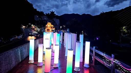 2025台東光祭《沐光泉》盛大揭幕 感受夏夜光影藝術之境