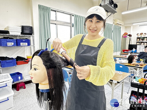 從家庭主婦到美髮職人 新住民用職訓找回自信人生