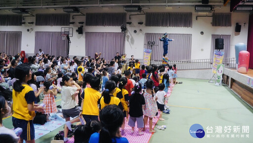 楊梅校園藝術巡演 創意劇團帶動親子共學