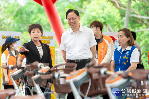 YouBike復興區設站點 張善政：完成桃園自行車系統最後一塊拼圖