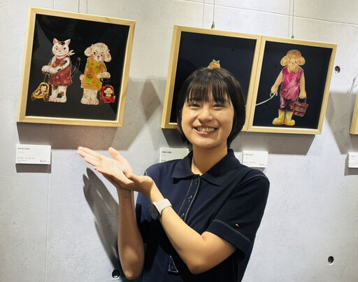 《毛日常》余若萱療癒插畫創作個展 帕莎蒂娜歸仁店展出