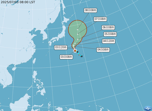 各地晴朗炎熱高溫飆36度 木恩颱風生成對台無直接影響