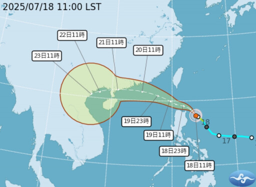 薇帕颱風發布海警 嘉市府全面戒備
