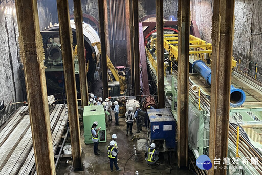 桃捷綠線地下工程曝光 今年第3台潛盾機啟動往小大湳站掘進