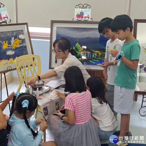 美學從小扎根 「2025新竹市行動藝術館」巡迴展開幕