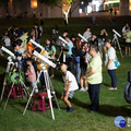 天文奇景「血月」9/8現身 嘉義市民搶先仰望星空