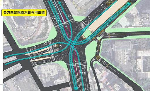北市拆公館圓環 羅斯福路與基隆路口改正交路型 9/29上午6時起啟用