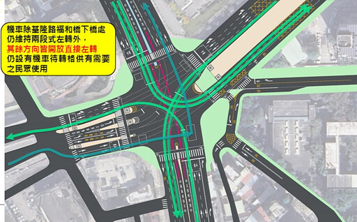 北市拆公館圓環 羅斯福路與基隆路口改正交路型 9/29上午6時起啟用