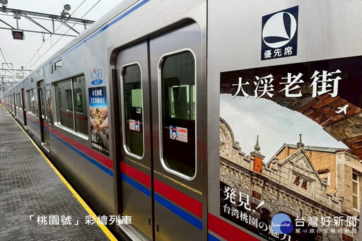 臺日鐵道交流新亮點 「桃園捷運×京成電鐵」雙彩繪列車同步啟航