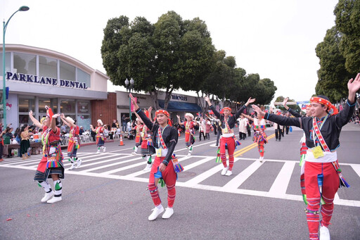 深化城市外交 花蓮原民樂舞參加美國天普市遊行