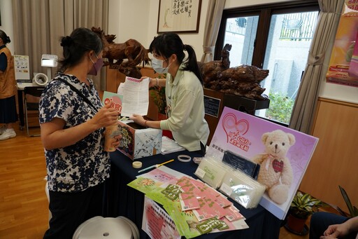 三義慈濟中醫院首辦器捐宣導 植栽象徵生生不息