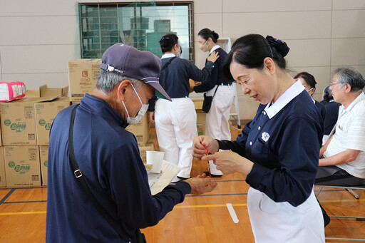 慈濟日本賑災見舞金發放 看見善與愛的關懷情