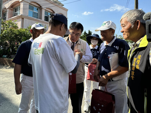慈濟走入後壁淹水社區關懷 台南市長親臨感恩