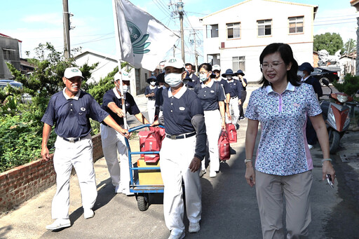 慈濟走入後壁淹水社區關懷 台南市長親臨感恩