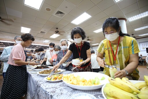 臺南靜思堂 蔬食buffet邀鄉親齋戒共善