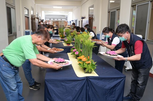 臺中慈濟心田聯絡處舉辦吉祥月祈福素齋供佛