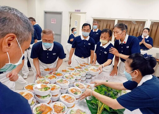 新北市林口慈濟舉辦吉祥月 推廣蔬食愛地球活動