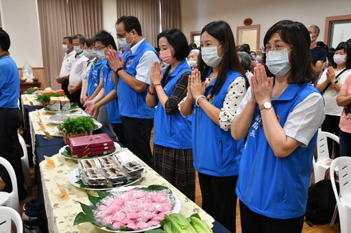 慈濟苗栗法喜舉辦七月吉祥月供齋祈福會