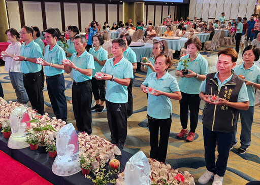 新莊里長伯響應吉祥月 蔬食環保護生地球共好