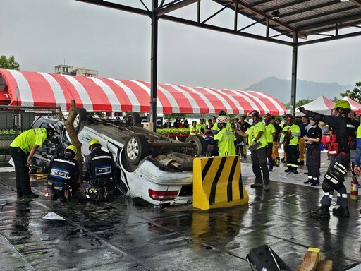 強化車禍救援技術 12支國內外隊伍同場競技