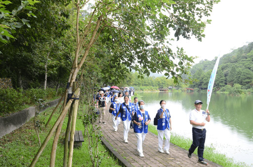 宜蘭志工雨中健走宣導 造血幹細胞捐贈驗血建檔