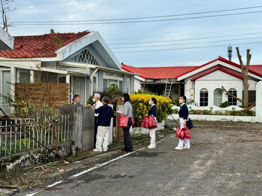 康芮颱風侵襲花蓮地區 慈濟靜思精舍啟動關懷