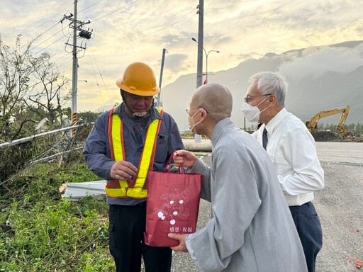 康芮颱風侵襲花蓮地區 慈濟靜思精舍啟動關懷