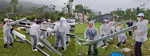 慈大師生如及時雨 出師三路線協助鄉親災後復原