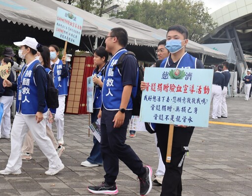 青年學子號召年輕朋友 加入驗血建檔救人行列