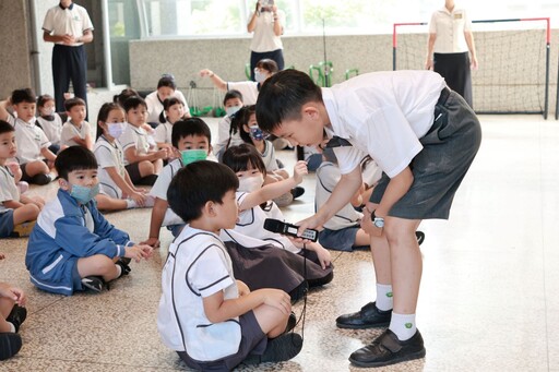 臺南慈小臺美生態團隊走進幼兒園宣導愛地球