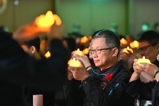 臺中靜思堂祈福點燈慶新年 社區同樂接地氣