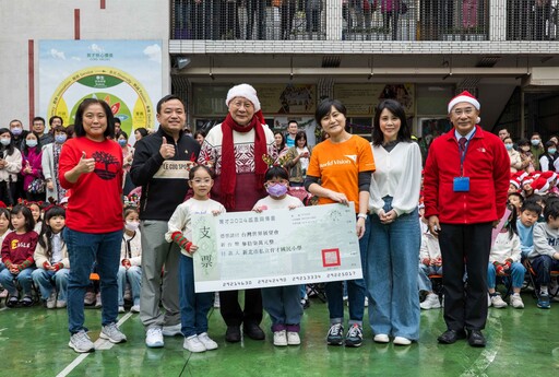 育才國小攜手世展會 一日生命糧募款突破新高