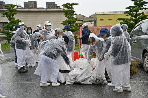 響應年終大掃除 宜蘭慈濟參與五結鄉街道清掃