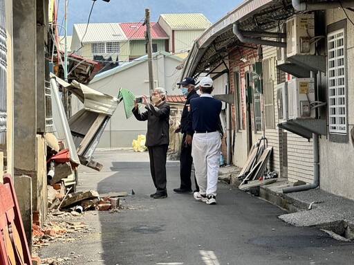 慈濟林碧玉副總執行長關懷楠西震災戶重建