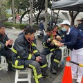 臺中新光三越氣爆 慈濟支援餐飲關懷救援人員