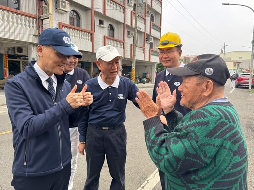 慈濟顏博文執行長慰勉及關懷楠西震災修繕進度