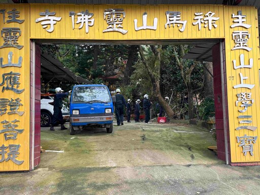 慈濟0121震災修繕 協助祿馬山靈佛寺復原